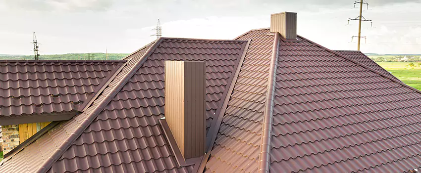 Residential Chimney Flashing Restoration in El Reno, OK