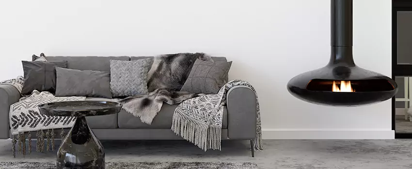 Circular Hanging Fireplace Installation Services in El Reno, OK