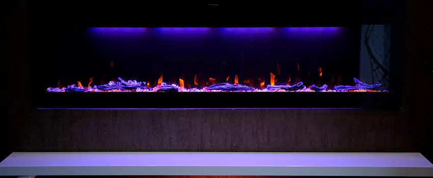 Dynamic Flame Color Fireplace Installation in El Reno, OK